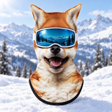 Orange & White Dog